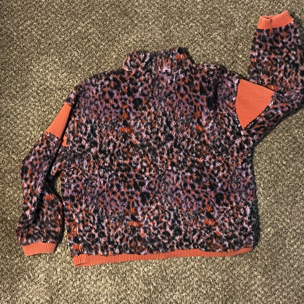 JoyLab Multicolor Fleece Pullover - Picture 3 of 4